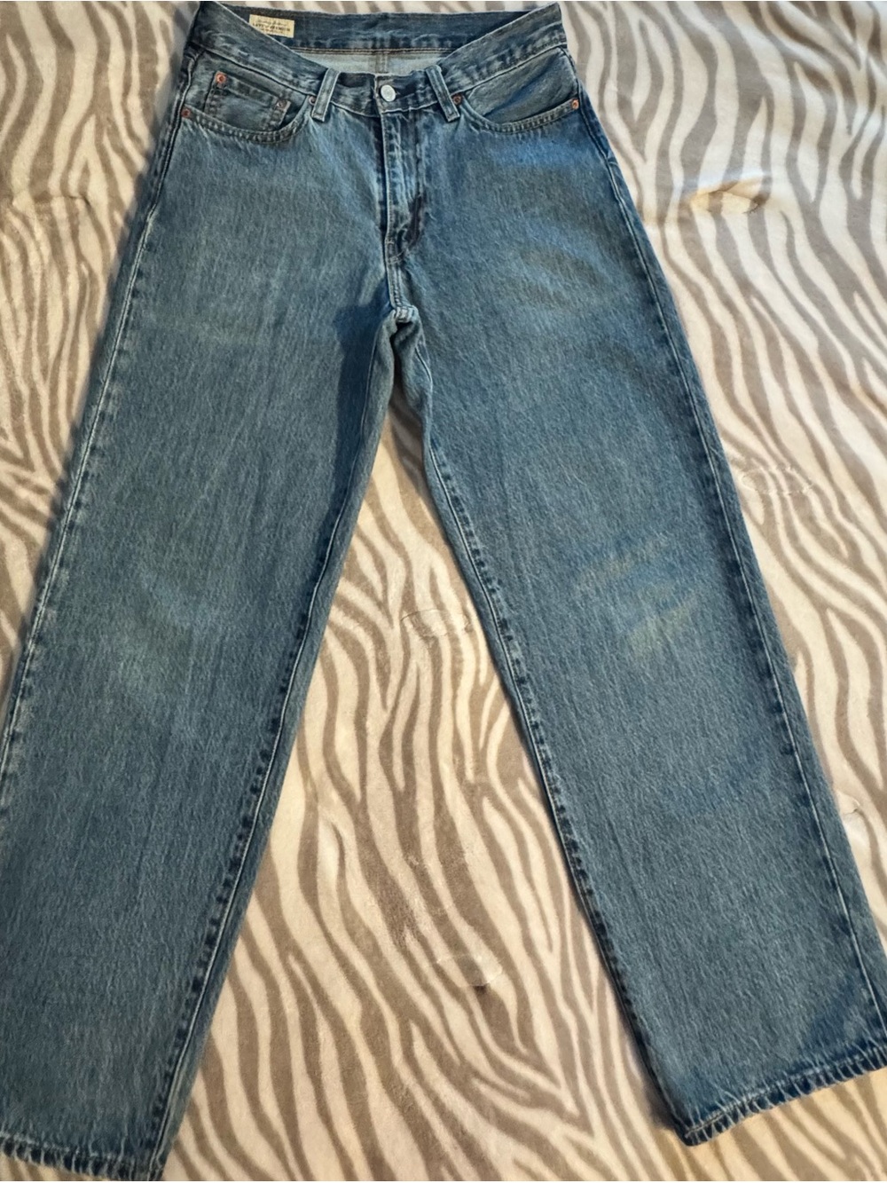 Levi's 578 Light Blue Denim Relaxed Jeans Size W28 L32